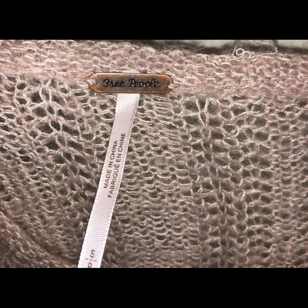 Free People Angel Soft Pullover Sweater Frappucino - Picture 4 of 4
